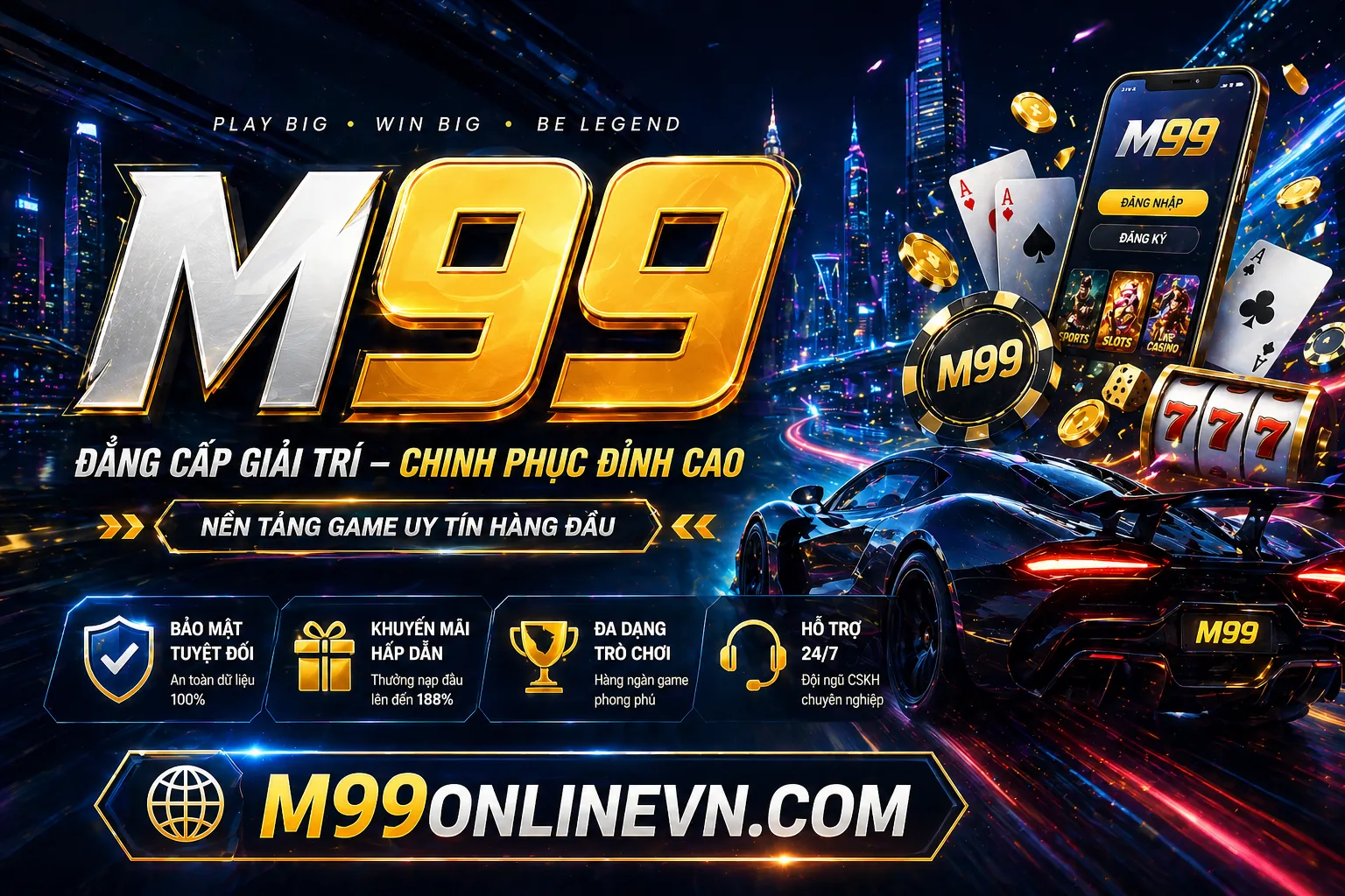Banner khuyến mãi 98bet nổ hũ 2026 với các ưu đãi độc quyền